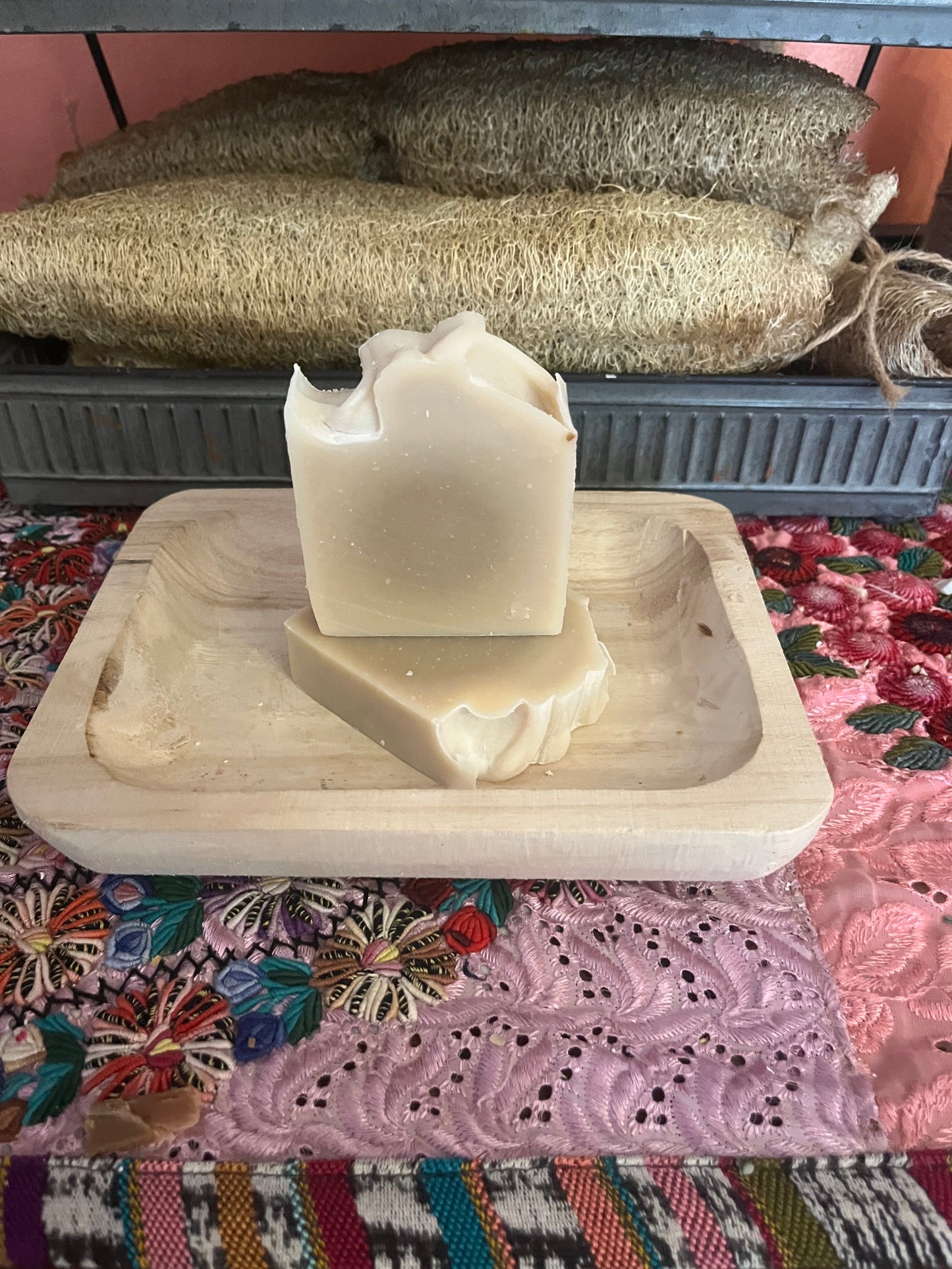 Loofah-Lyptus body soap