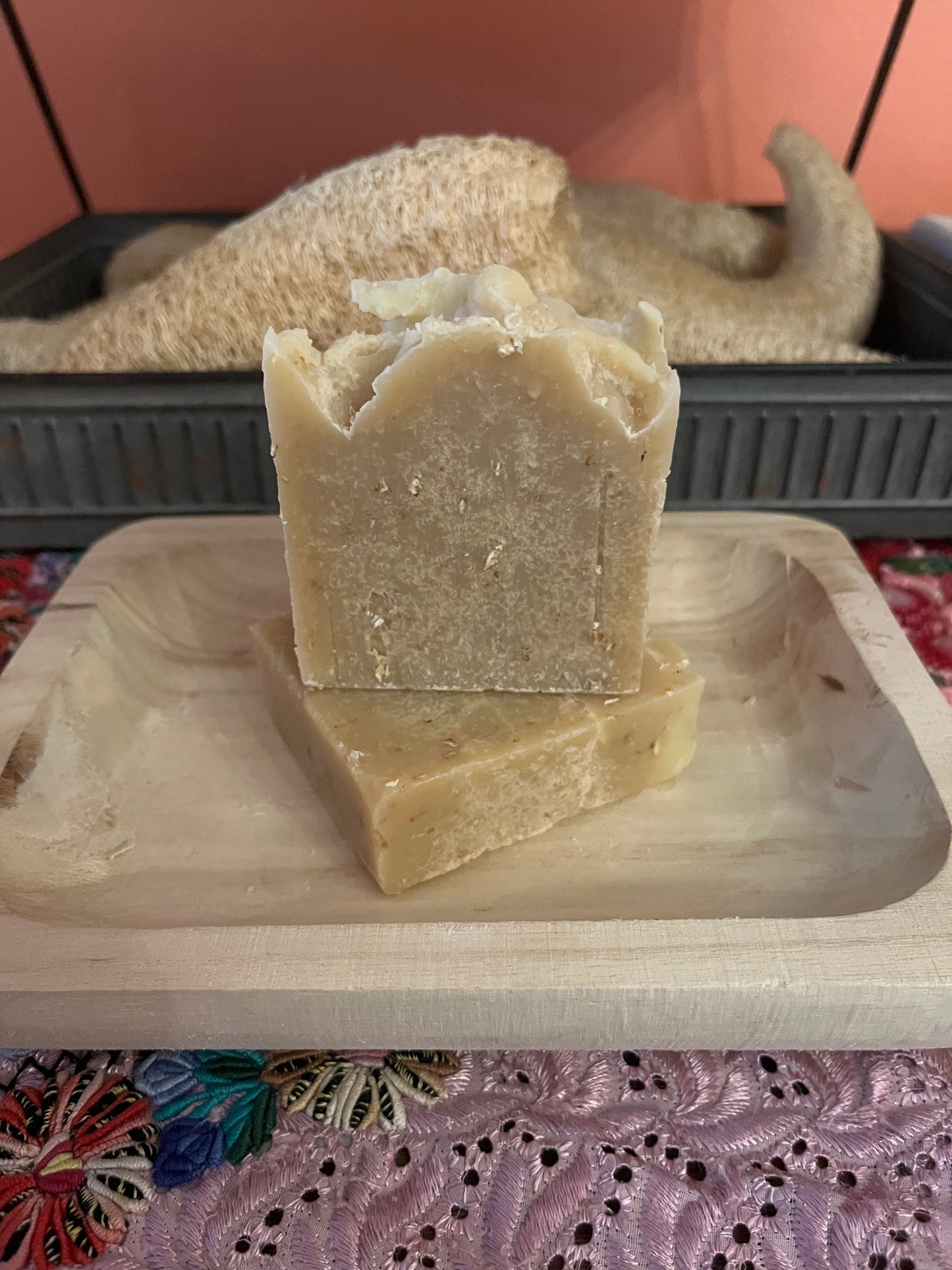 Goat milk vanilla and oatmeal